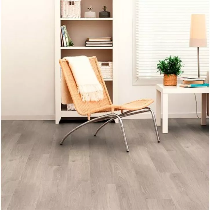 Ламінат DCV249 Дуб Аутентичний Білий Domcabinet
