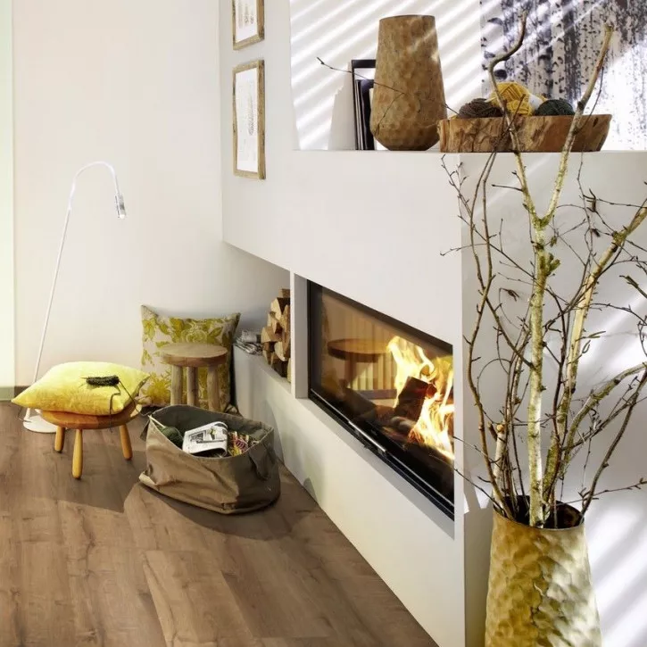 Виниловый пол DB00129 Comfort Oak Mellow Клеевой 400 Wood XL Wineo Vinil