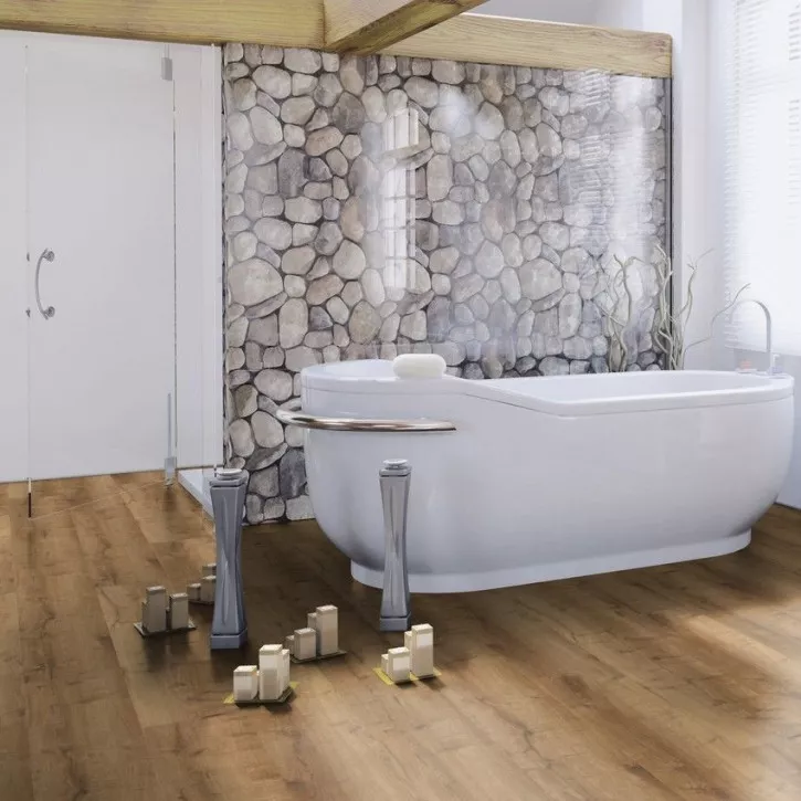 Виниловый пол DB00129 Comfort Oak Mellow Клеевой 400 Wood XL Wineo Vinil
