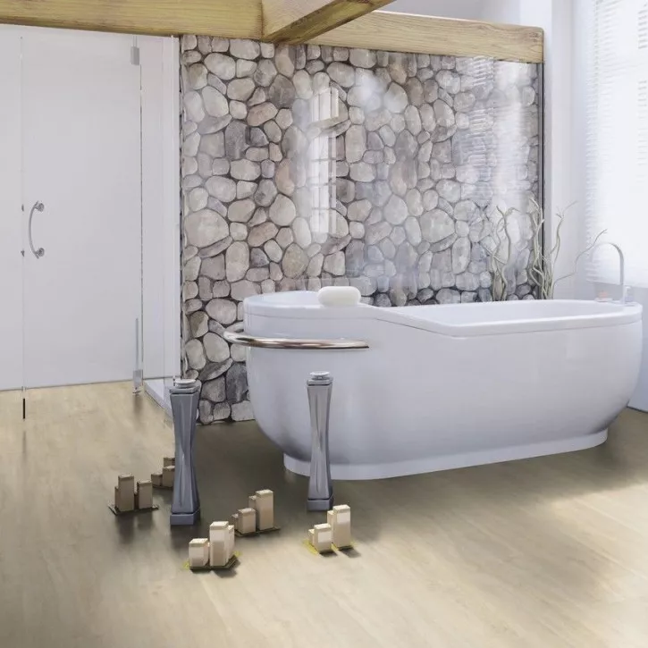 Виниловый пол DLC00124 Silence Oak Beige Замок 400 Wood Xl Wineo Vinil