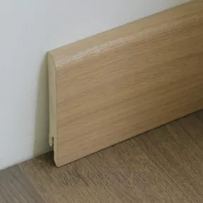 Купить Плинтус деревянный Oak White Oiled 70мм Pedross