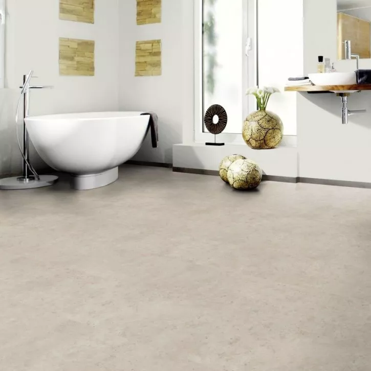 Виниловый пол DB00139 Patience Concrete Pure Клеевой 400 Stone Wineo Vinil