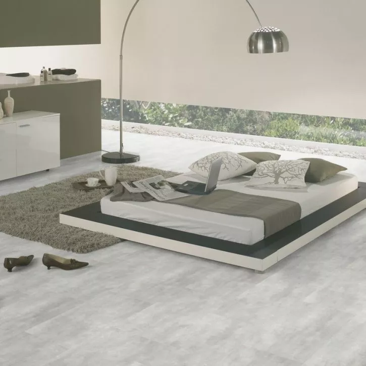 Виниловый пол DB00140 Wisdom Concrete Dusky Клеевой 400 Stone Wineo Vinil