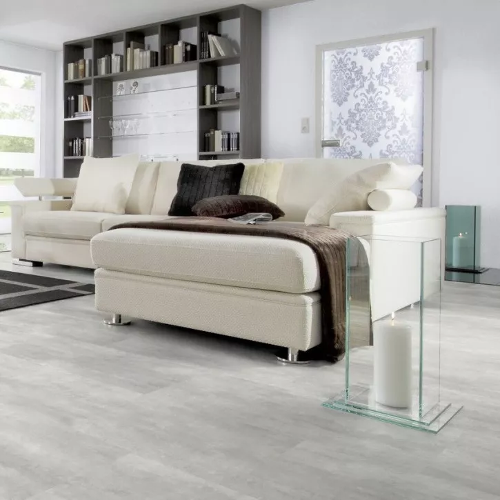 Виниловый пол DB00140 Wisdom Concrete Dusky Клеевой 400 Stone Wineo Vinil