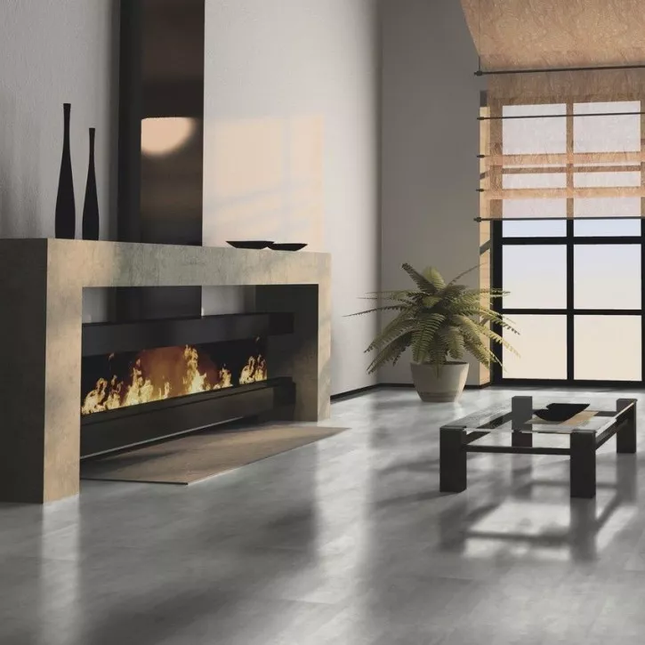 Виниловый пол DB00140 Wisdom Concrete Dusky Клеевой 400 Stone Wineo Vinil