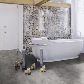 Купить Виниловый пол DB00141 Glamour Concrete Modern Клеевой 400 Stone Wineo Vinil