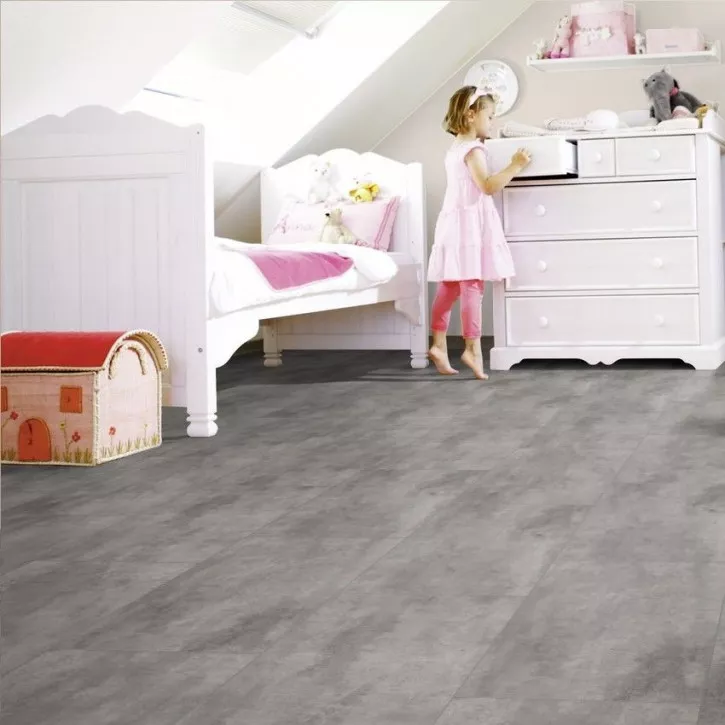 Виниловый пол DB00141 Glamour Concrete Modern Клеевой 400 Stone Wineo Vinil