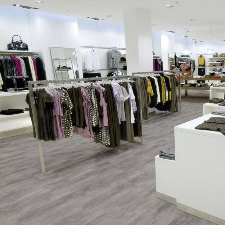 Виниловый пол DB00141 Glamour Concrete Modern Клеевой 400 Stone Wineo Vinil