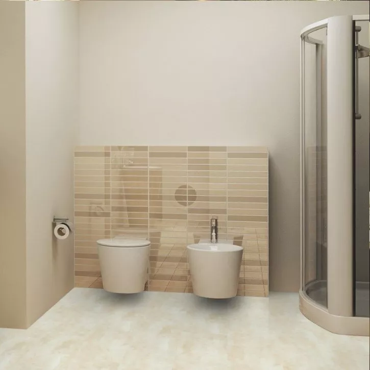 Виниловый пол DLC00134 Harmony Stone Sandy Замок 400 Stone Wineo Vinil