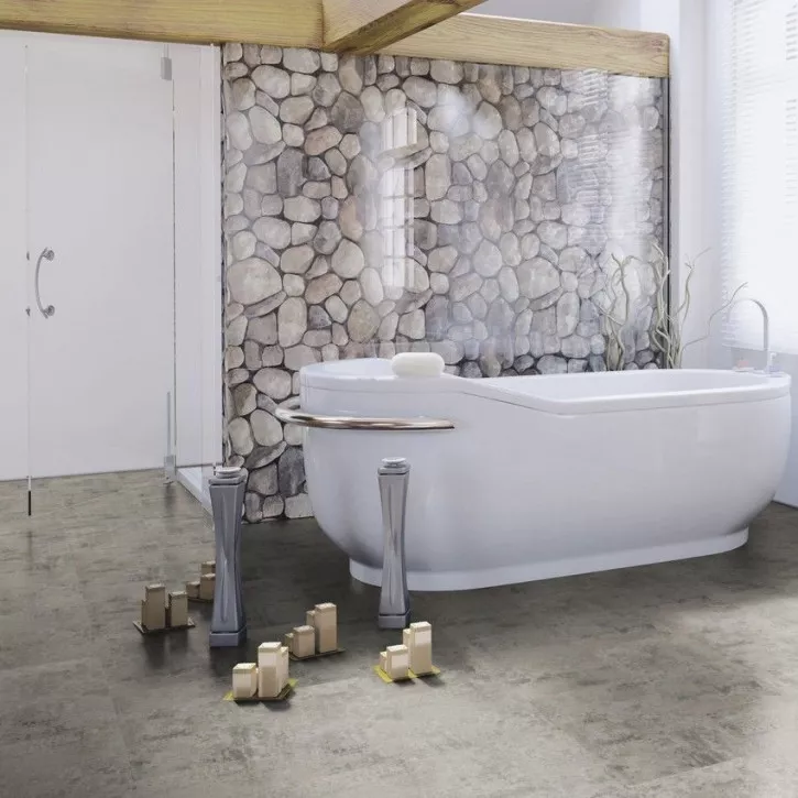 Виниловый пол DLC00142 Fairytale Stone Pale Замок 400 Stone Wineo Vinil