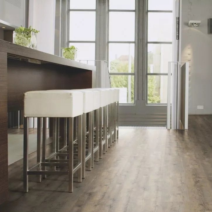 Виниловый пол DB00110 Embrace Oak Grey Клеевой 400 Wood Wineo Vinil