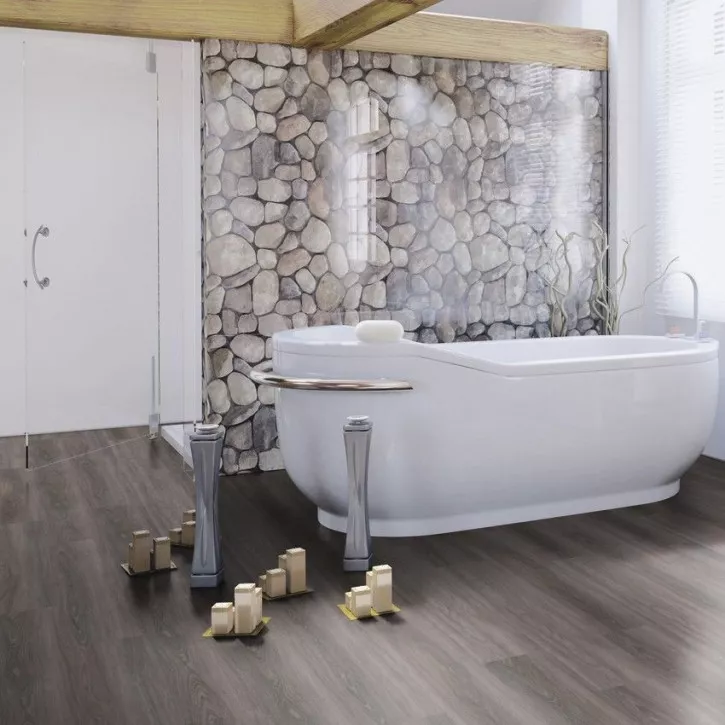 Виниловый пол DB00116 Starlight Oak Клеевой 400 Wood Wineo Vinil