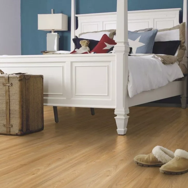 Виниловый пол DB00118 Summer Oak Golden Клеевой 400 Wood Wineo Vinil
