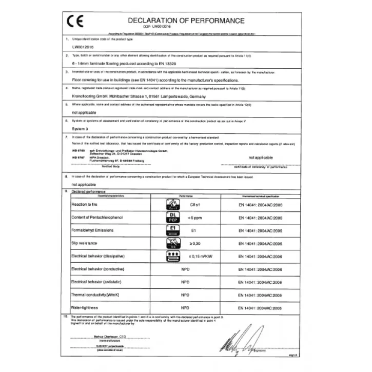 Ламинат К276 Дуб Винтаж Каск Villa Eurohome