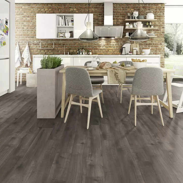 Ламинат EHL144 Ge Дуб Лойя Серый Home Classic 4V Egger