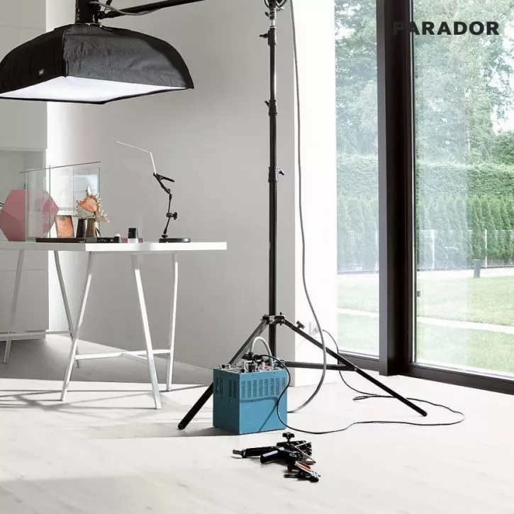 Ламинат 1474400 Дуб Хрустально Белый 1Х Basic 400 V4 Parador