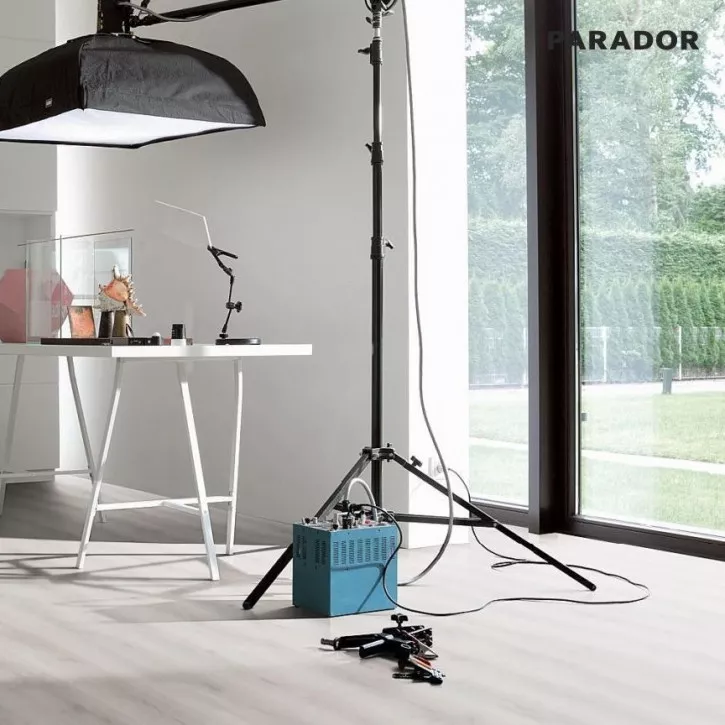 Ламинат 1593847 Дуб Аскада Белый Вибеленный 1Х Basic 600 V4 Parador