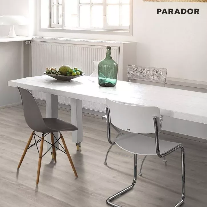 Ламинат 1517685 Дуб Белый Графит Браш. 1Х Classic 1050 V Parador