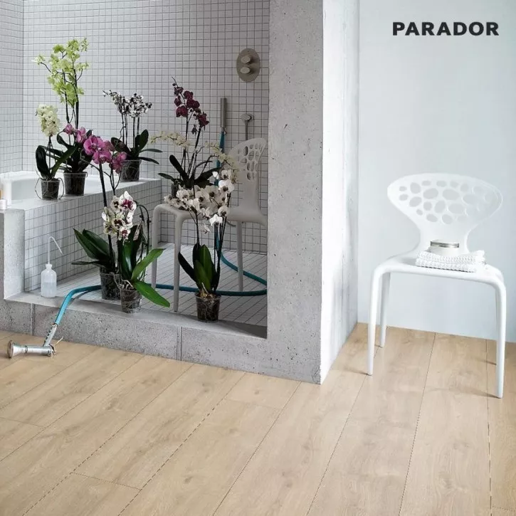 Ламинат 1567469 Дуб Нова Светлый Выбеленный Trendtime 6 Parador