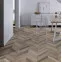 Ламинат S176201 Дуб CREAM CHEVRON Masterpieces Faus